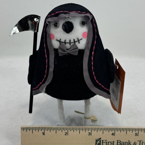 Hyde & Eek! Hoodie Featherly Friends Halloween Decoration Grim Reaper Bird NEW - Picture 11 of 12